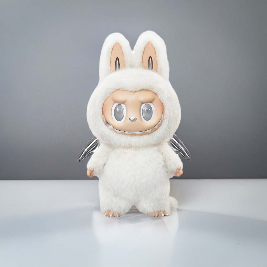 Labubu Zimomo Ange dans les nuages (Figurine 58 cm)