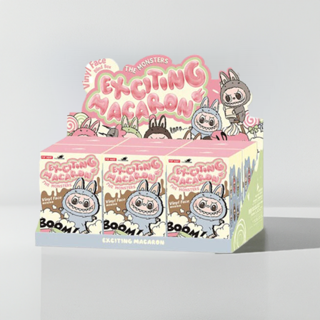 Porte-clés Macarons Labubu (BLINDBOX)