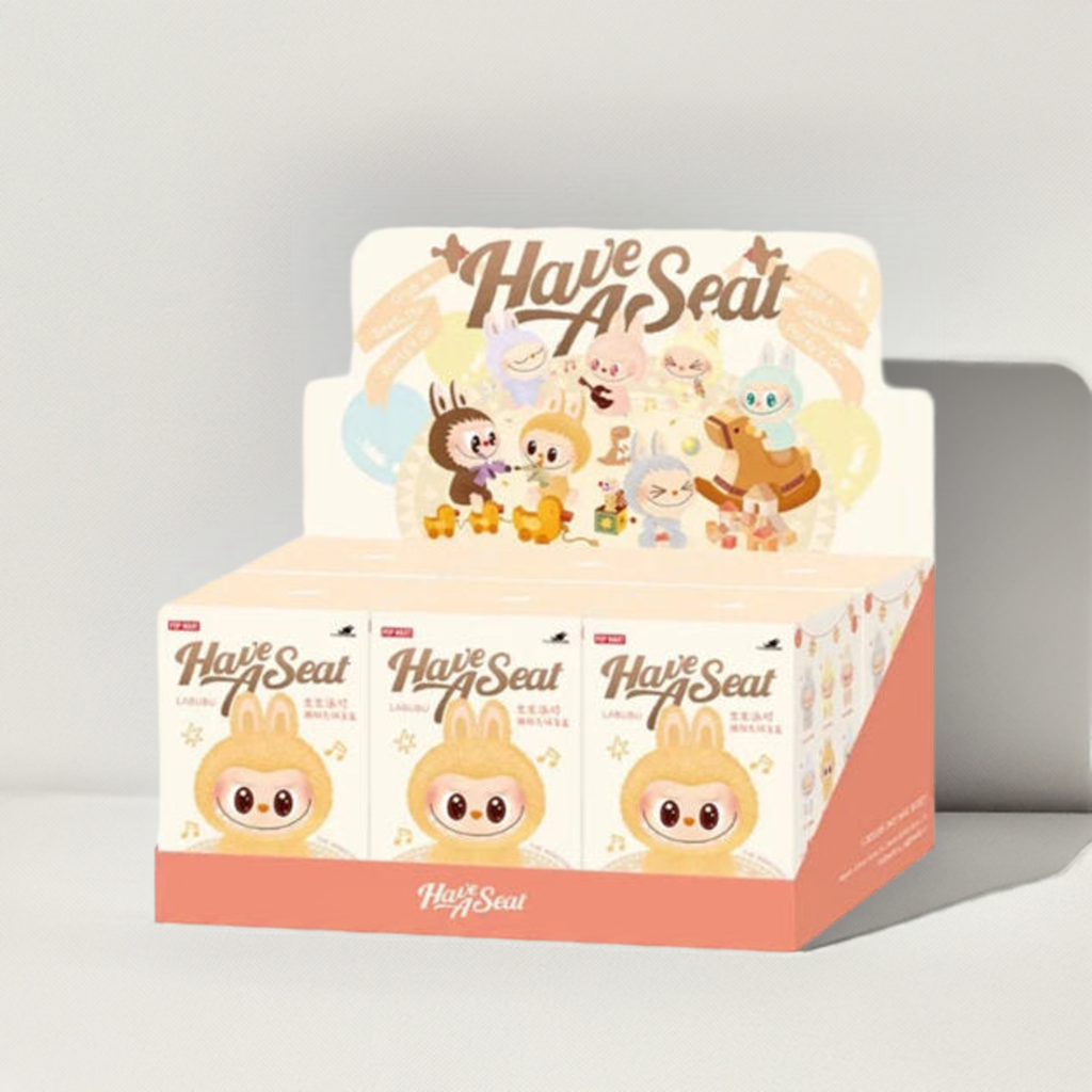 Porte-clés Labubu « Have a Seat » (BLINDBOX)
