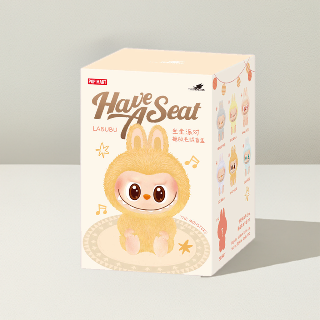 Porte-clés Labubu « Have a Seat » (BLINDBOX)