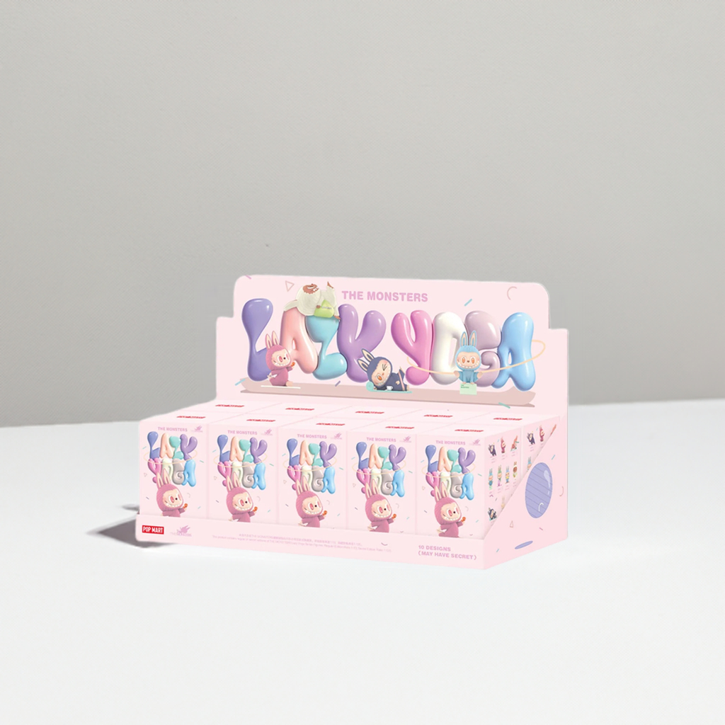 Figurine Labubu Lazy Yoga (BLINDBOX)