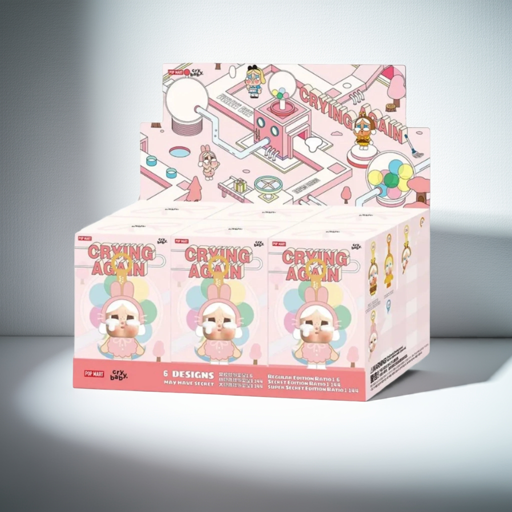 Porte-clés CryBaby qui pleure à nouveau (BLINDBOX)