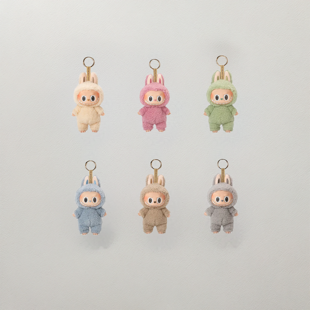 Porte-clés Macarons Labubu (BLINDBOX)
