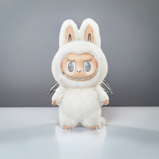 Labubu Zimomo Ange dans les nuages (Figurine 58 cm)