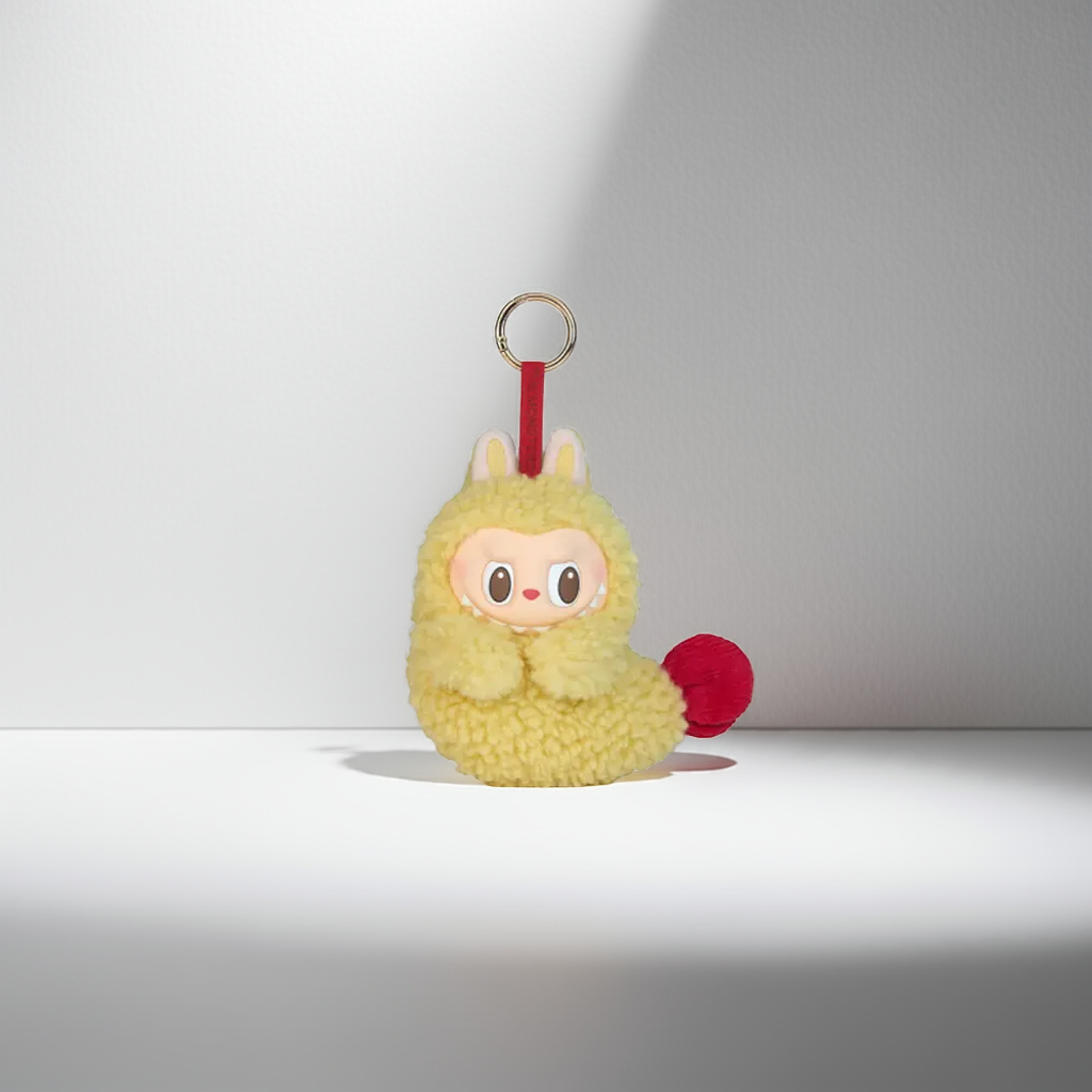 Étui porte-clés pour écouteurs Labubu Shrimp